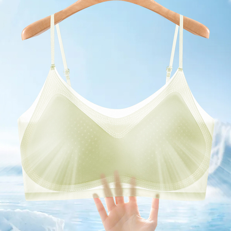 บราไร้โครงบางเฉียบ M-4XL ผ้าไห - T Shirt Bra Seamless บทวิจารณ์และราคา