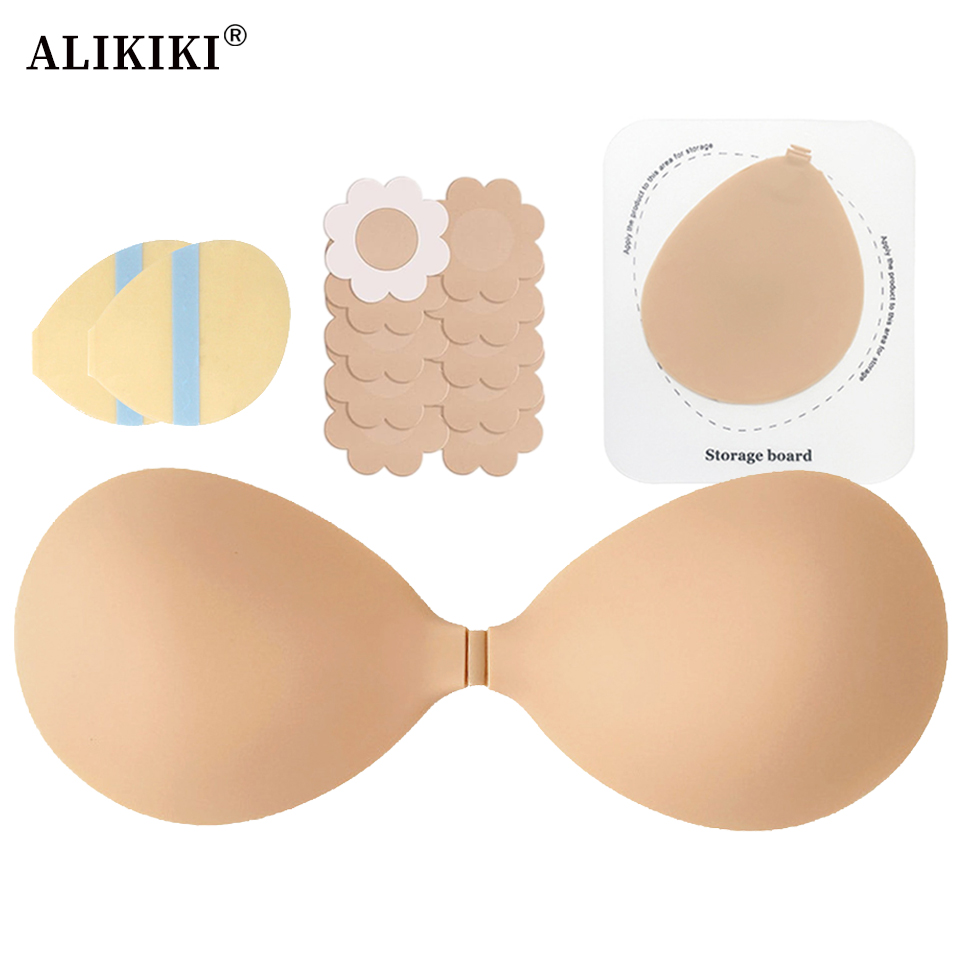 บราซิลิโคนยกกระชับหน้าอกแบบติด - Backless Bra Sticky บทวิจารณ์และราคา