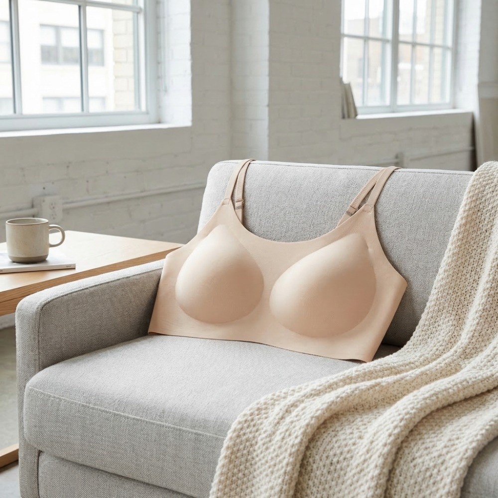 บราไร้สาย Traceless U ป้องกันแ - Wirefree Bra Comfort บทวิจารณ์และราคา