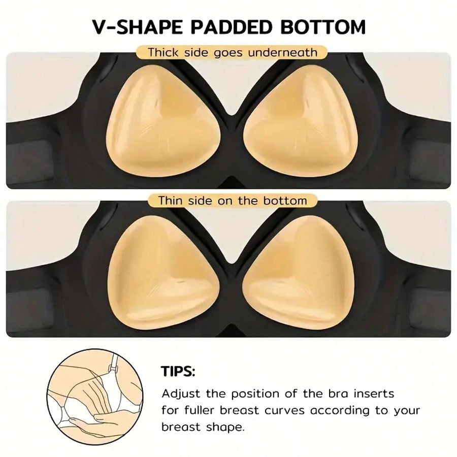 บราดันทรงแบบสองด้านกาวเหนียว,  - Backless Bra Sticky บทวิจารณ์และราคา